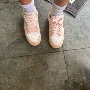 Pink Nike dunks